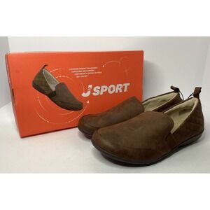 J Sport Women's Casual Brown Slip on Size 7.5 NIB